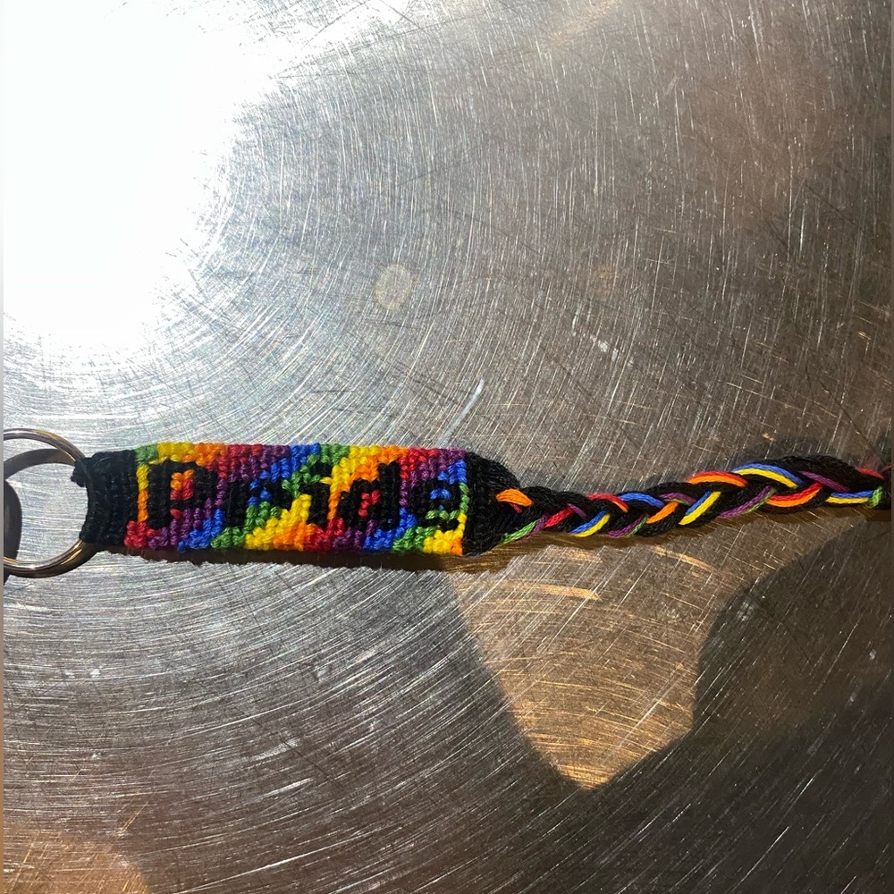 Customizable Pride Alpha Keychain